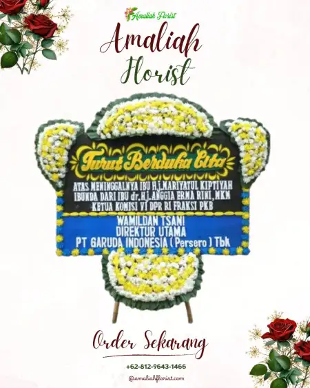 Papan Bunga Duka ambulu jember